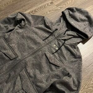 Grey Oakley Zip up hoodie with pockets
